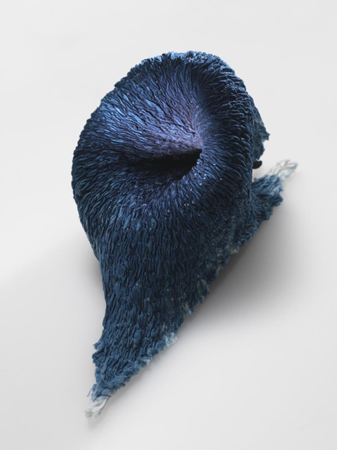 Indigo Sculpture
